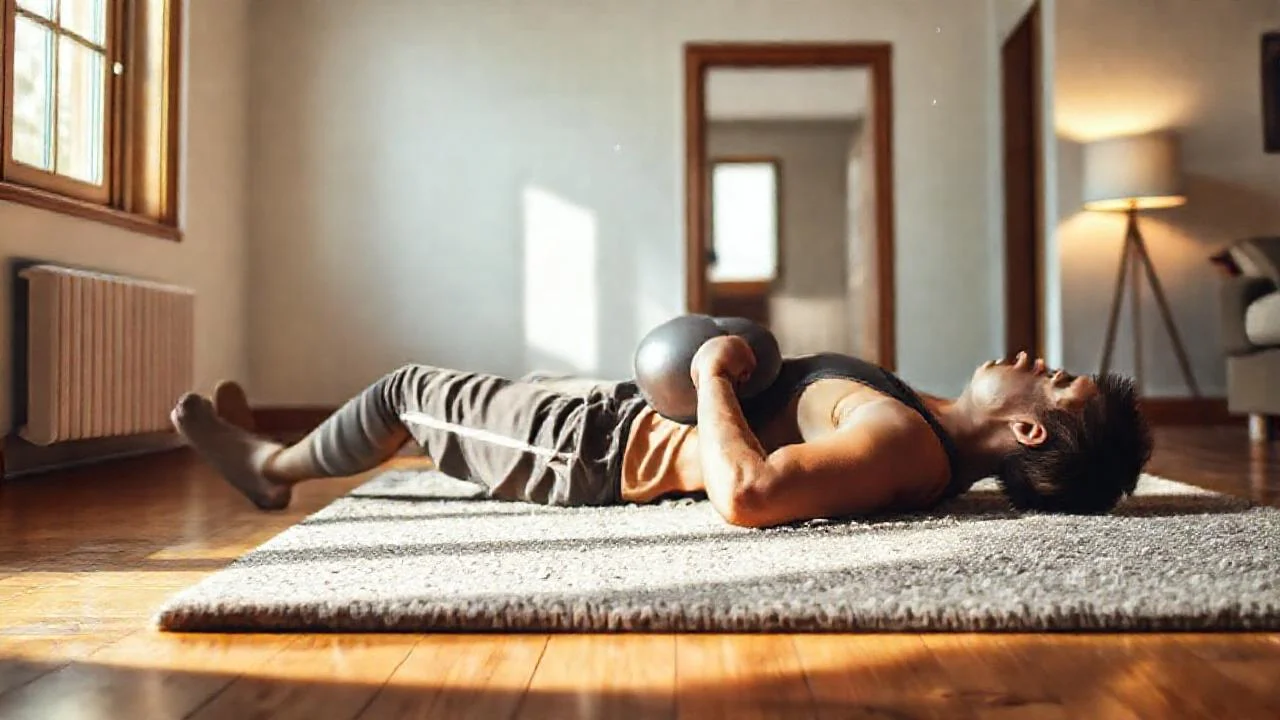Relajación tranquila en un espacio luminoso