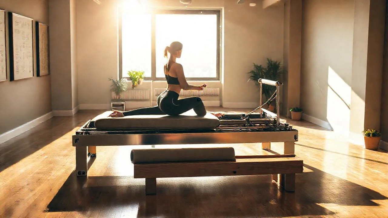 Luz cálida ilumina un estudio sereno