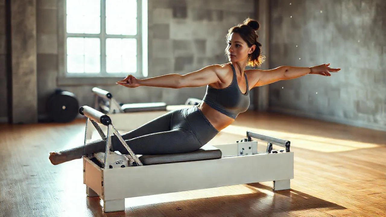 Pilates en luz suave y natural