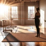 Estudio iluminado, sereno y activo