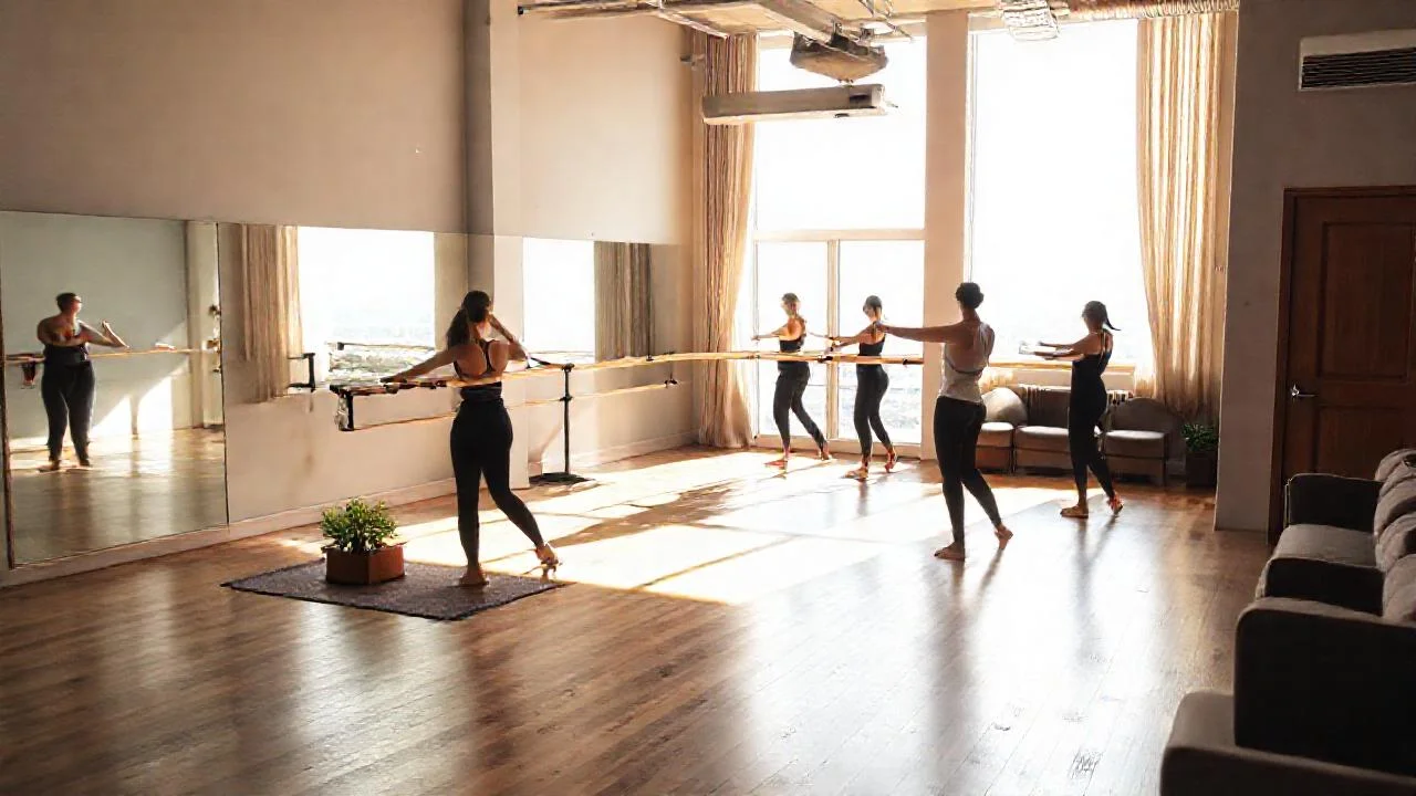 Ballet se practica en luz serena