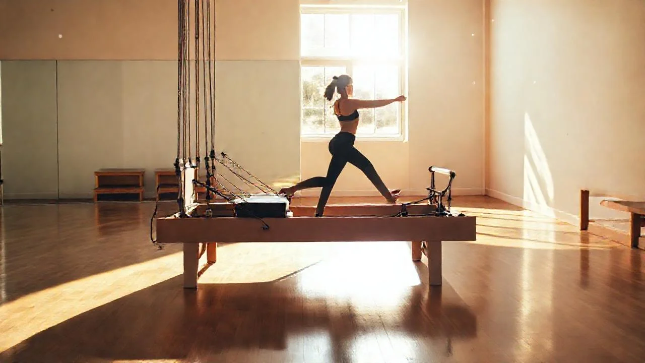 Pilates en luz diáfana y espacio