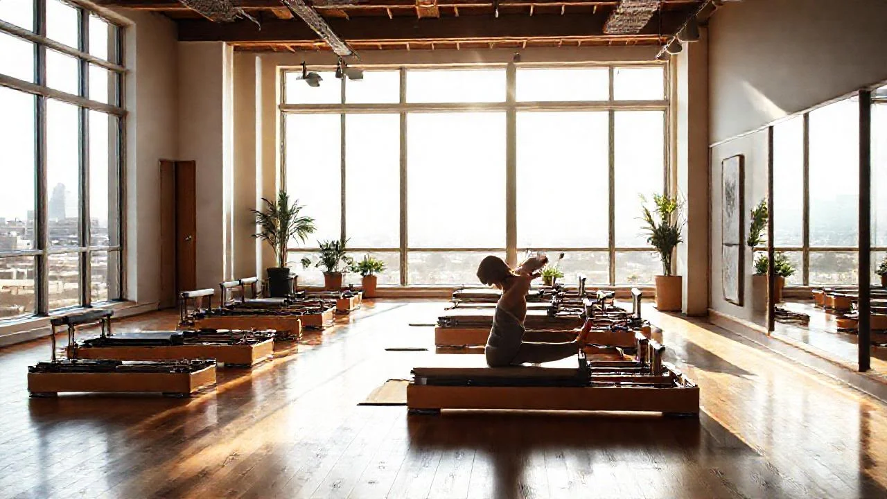 Estudio iluminado, tranquilo y sereno