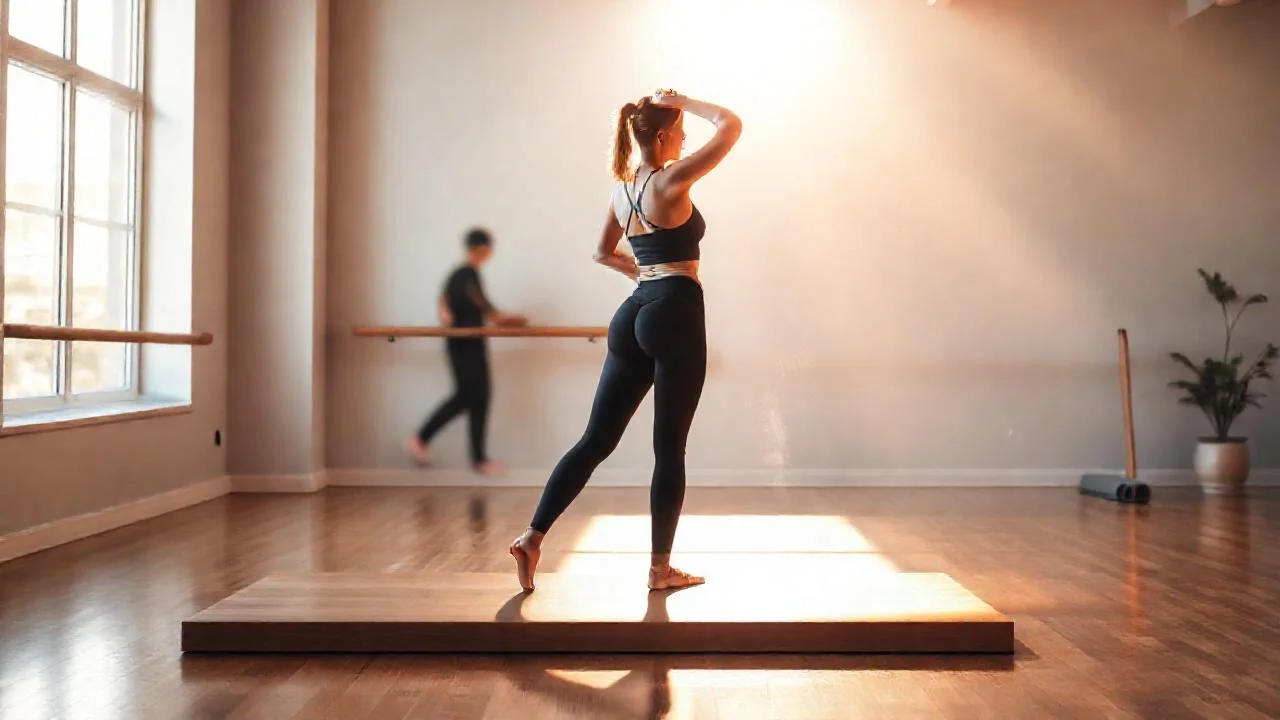 Luz cálida ilumina un estudio minimalista