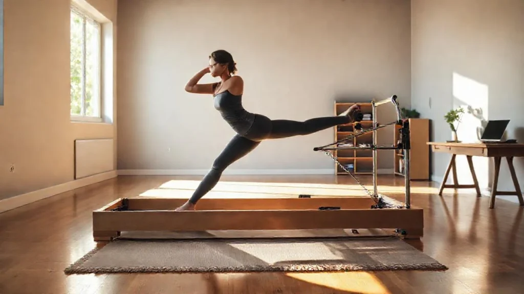 Pilates en luz natural, espacio tranquilo