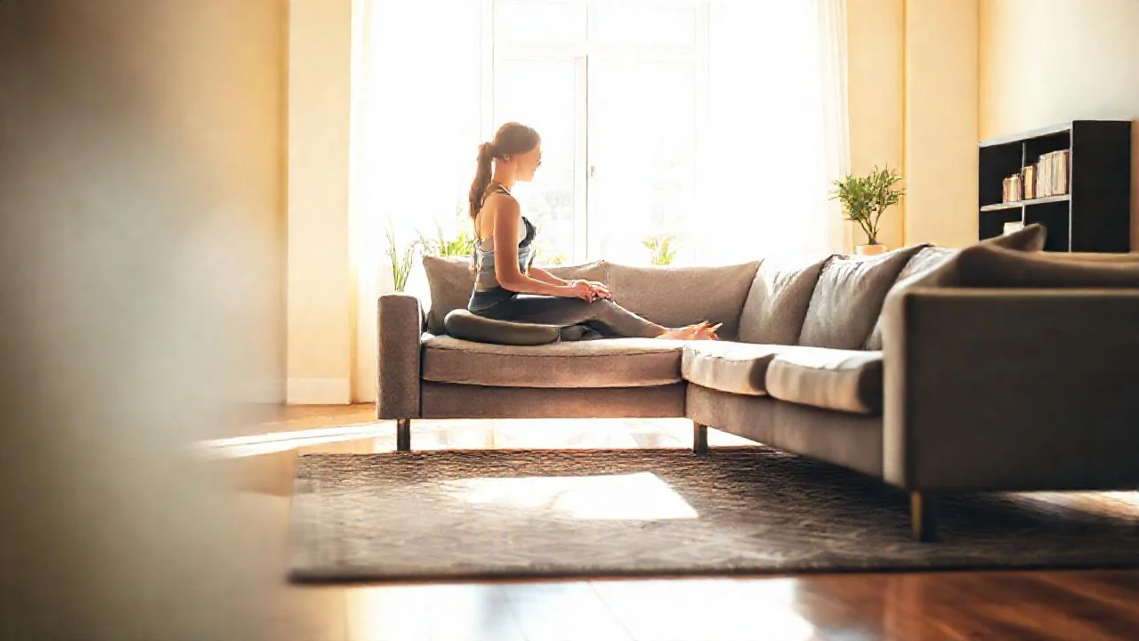 Luz cálida revela un bienestar tranquilo