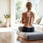 Luz suave revela calma y bienestar