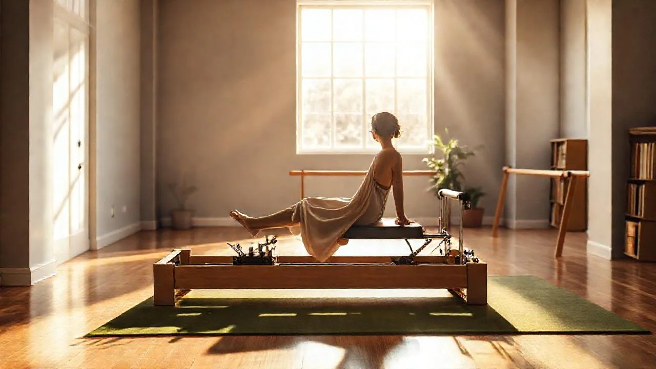 Luz suave ilumina una calma concentración