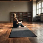 Serenidad, enfoque y quietud en yoga