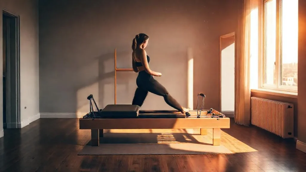 Pilates en luz natural, serenidad y espacio