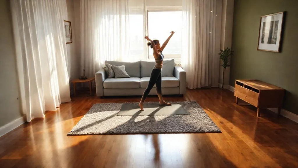 Luz suave ilumina una vida tranquila