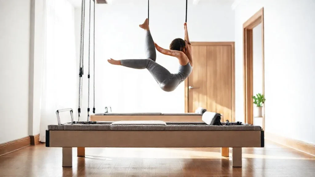 Pilates en luz suave y calma