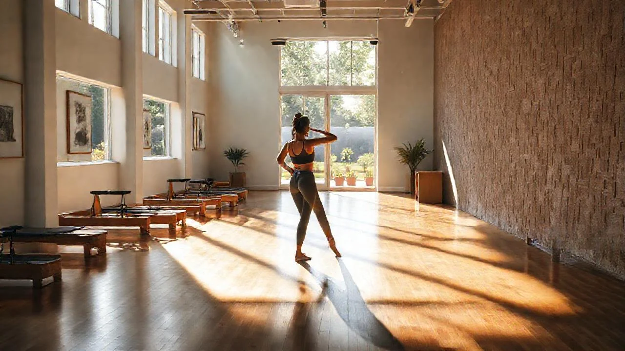 Un estudio luminoso y sereno baila