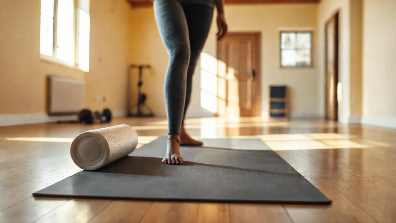 Entrenamiento silencioso en espacio luminoso