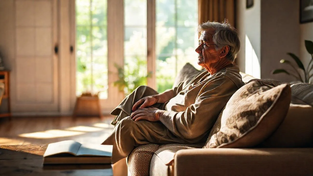 Calma y luz en hogar acogedor