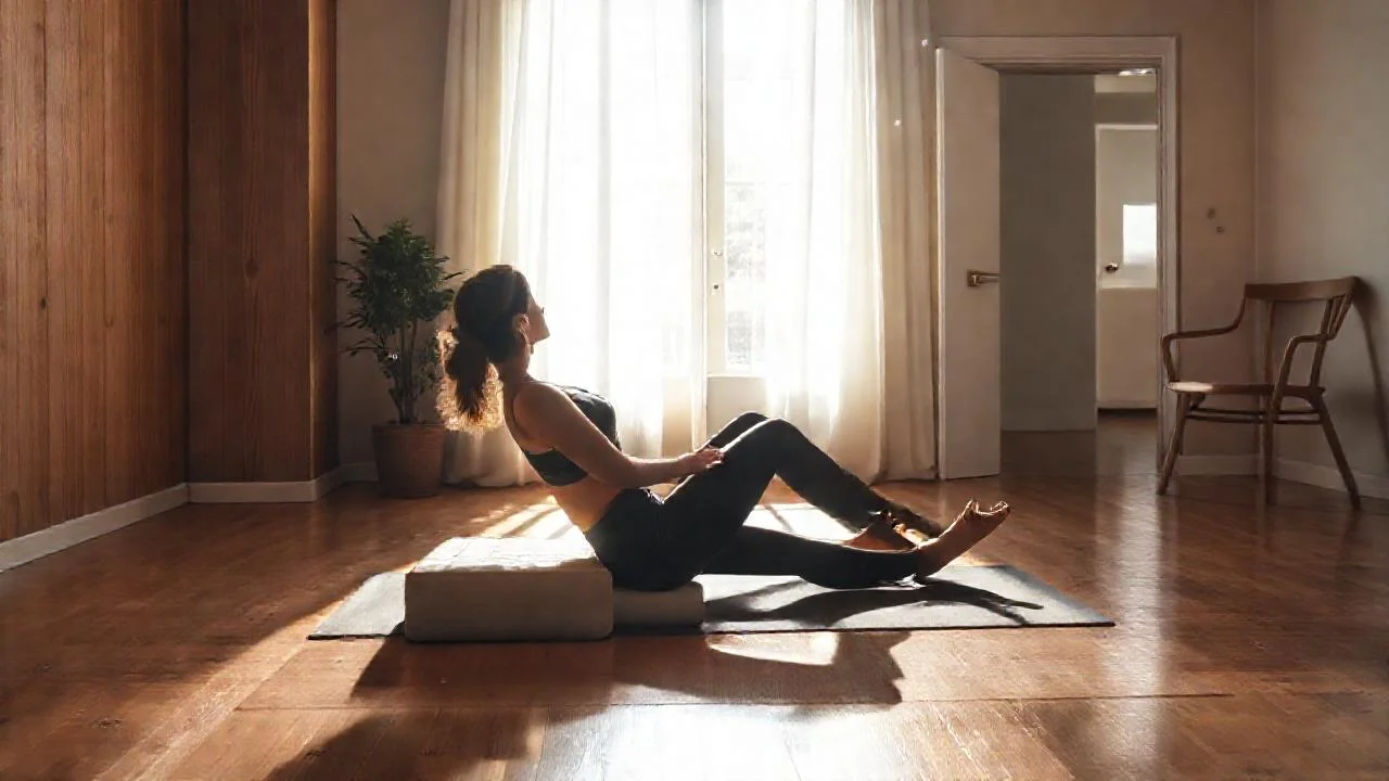 Luz suave ilumina un espacio sereno