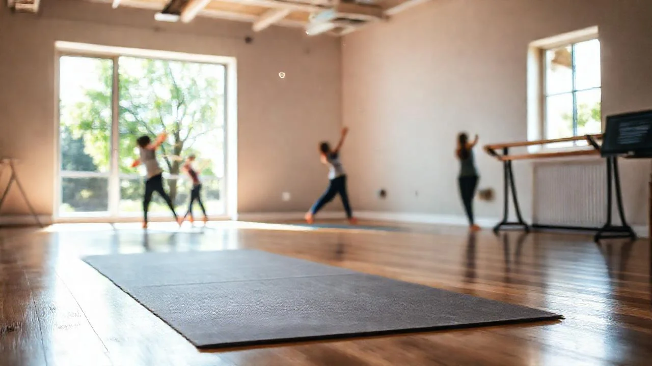 Estudio luminoso, tranquilo y en movimiento