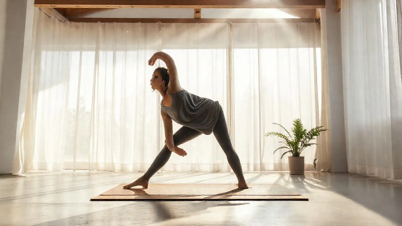 Luz suave ilumina un estudio sereno