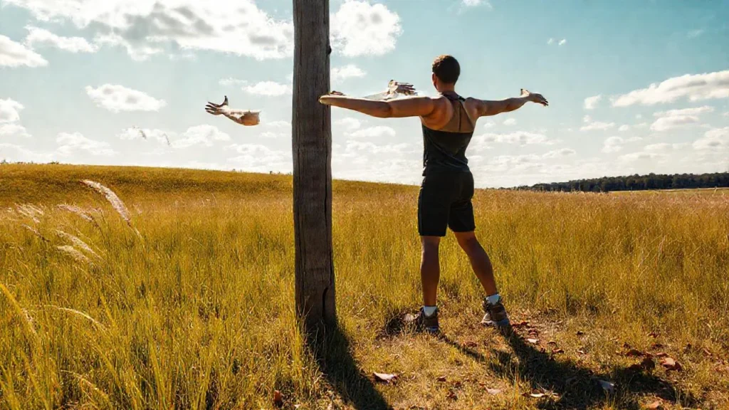 Sol, campo y figura en movimiento