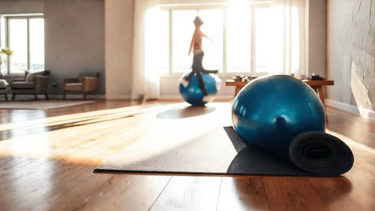 Luz y actividad en un espacio amplio