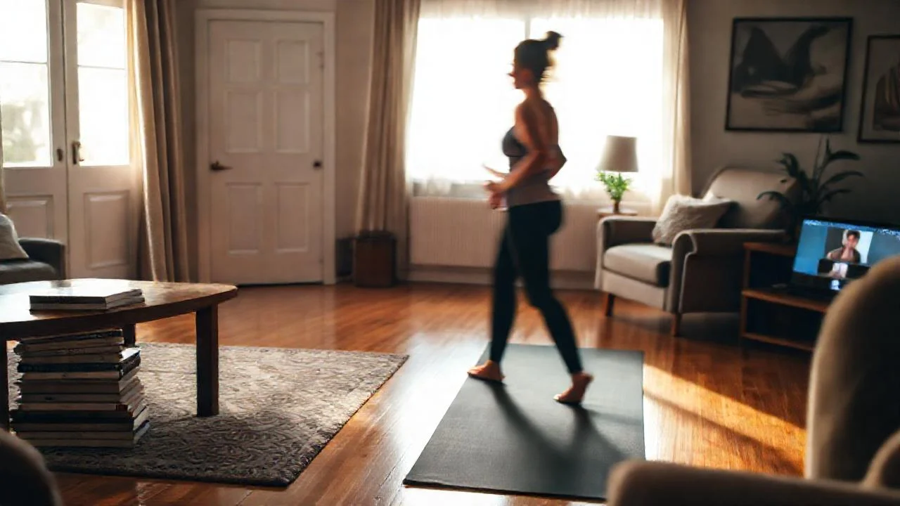 Tranquilidad y actividad en un hogar