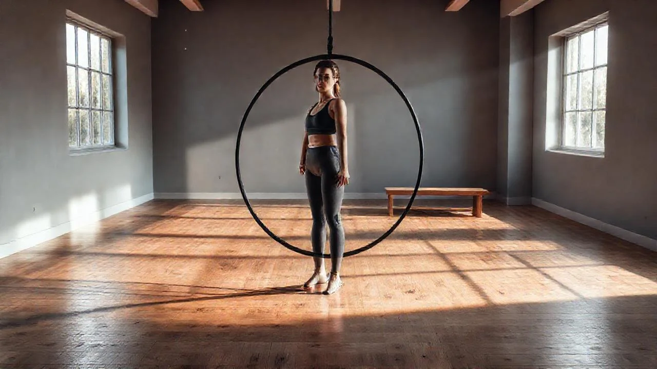 Pilates en calma, luz natural