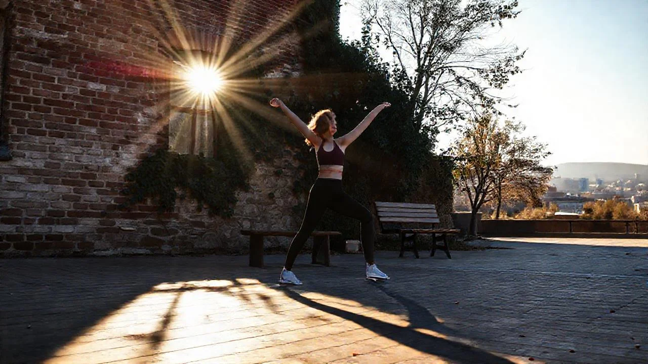 Luz cálida revela un espacio tranquilo