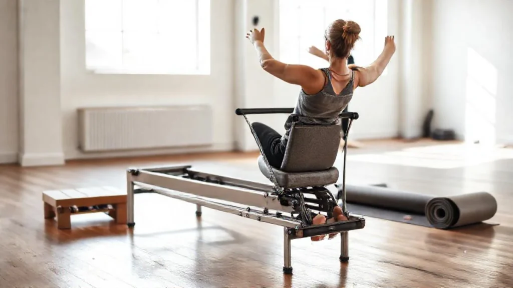 Estudio minimalista, luz natural y práctica