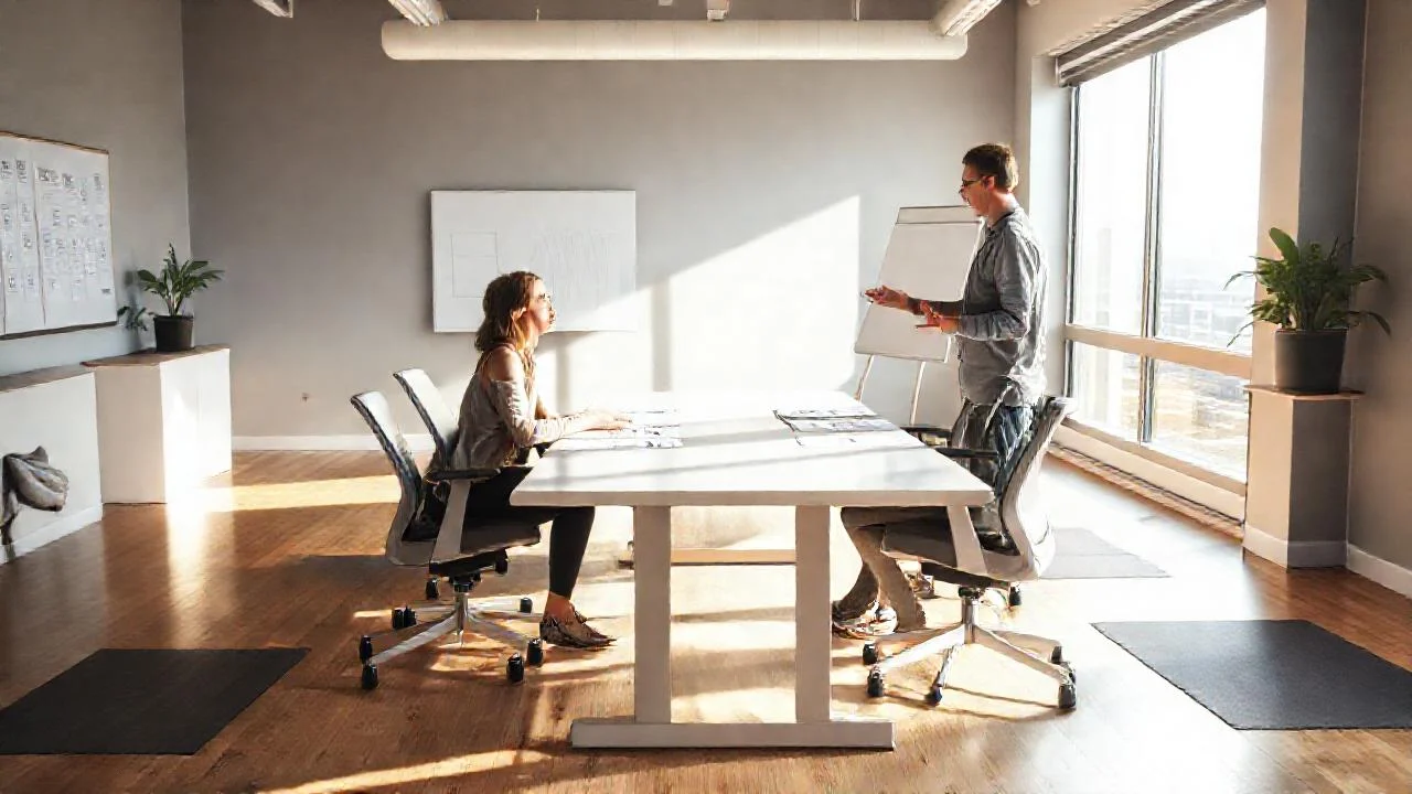 Luz natural ilumina un espacio de aprendizaje