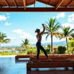 Sol radiante ilumina un estudio tranquilo