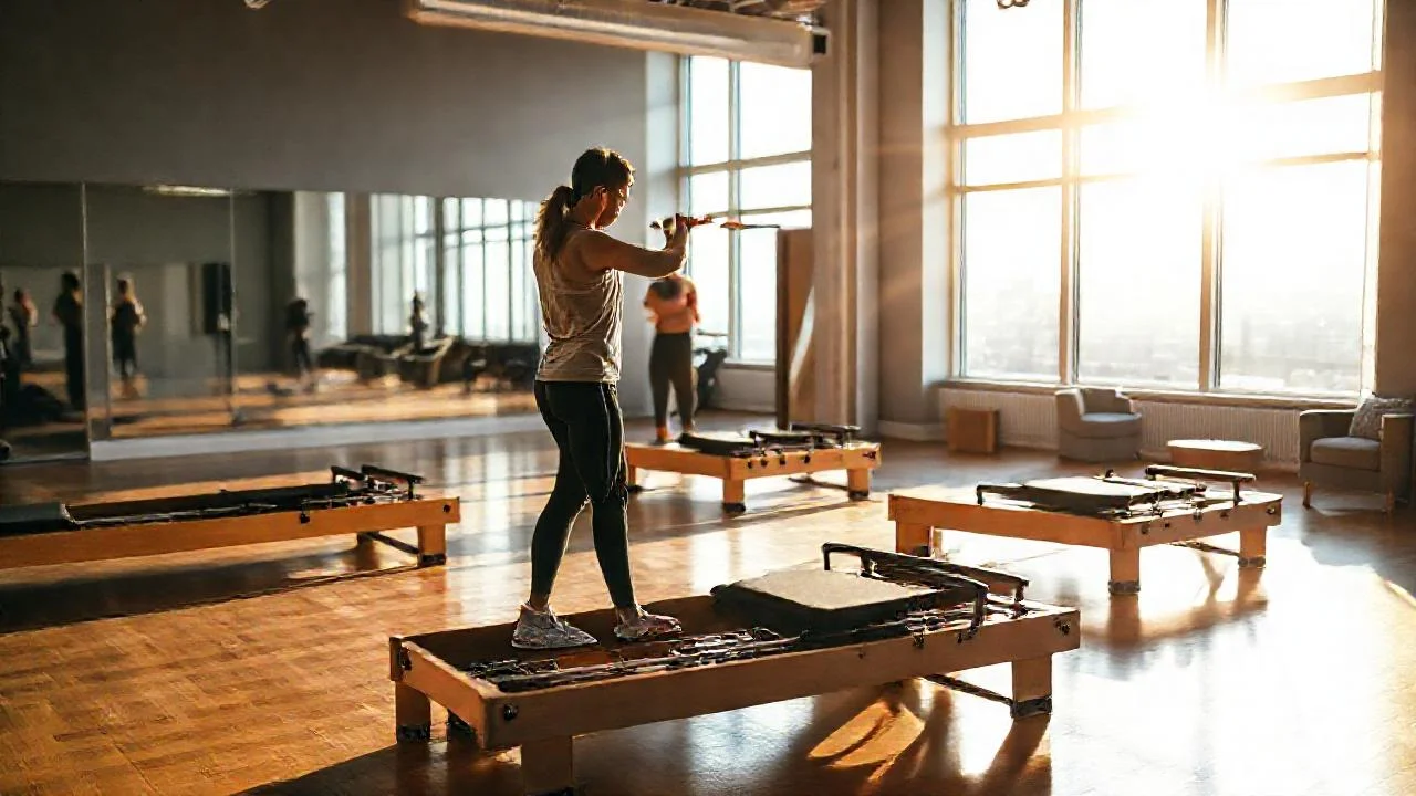 Estudio moderno, luz y quietud