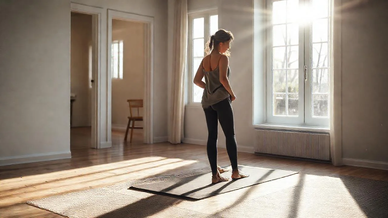 Luz cálida ilumina una escena tranquila