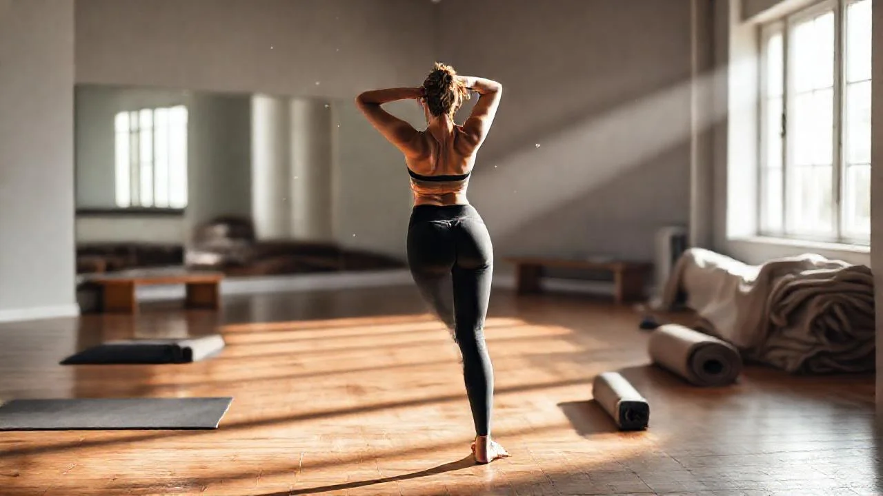 Luz suave ilumina un estudio tranquilo