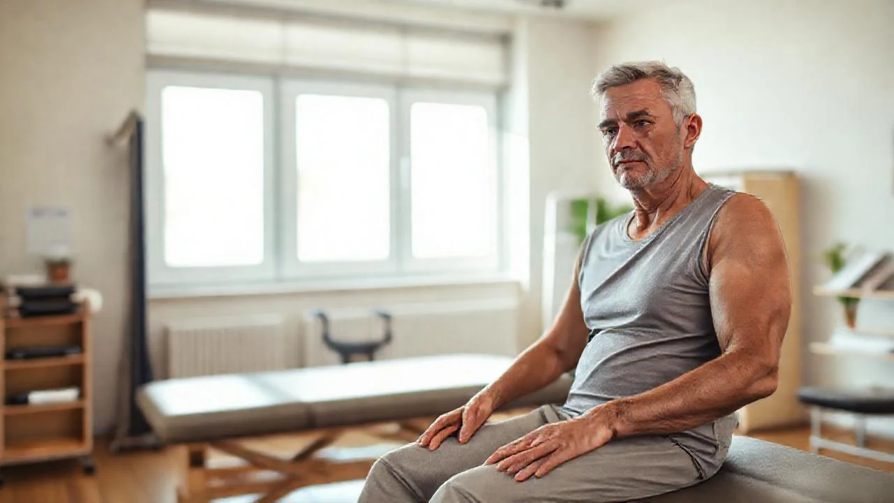 Un ambiente de fisioterapia tranquilo y profesional