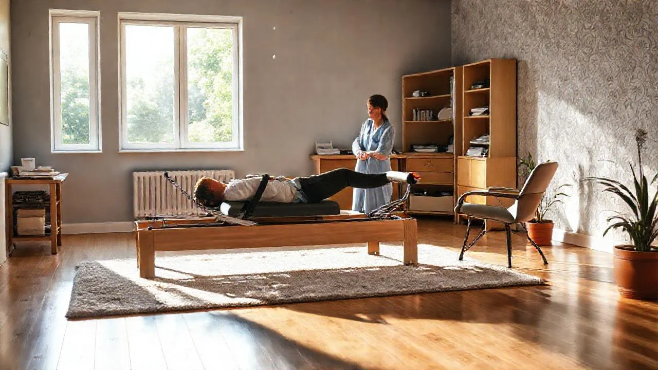 Ambiente profesional y tranquilo de fisioterapia