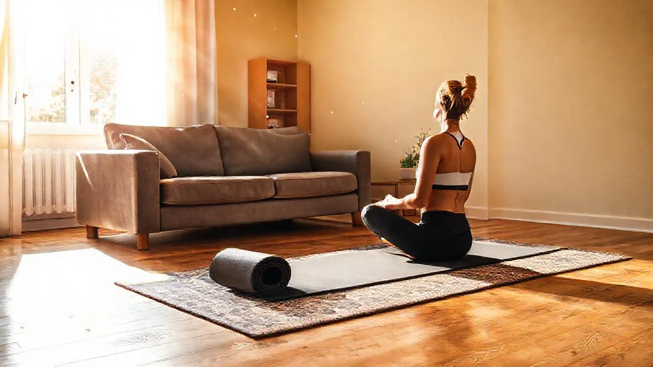 Luz cálida ilumina un espacio sereno