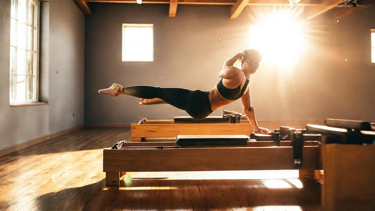 Sol ilumina la concentración serena