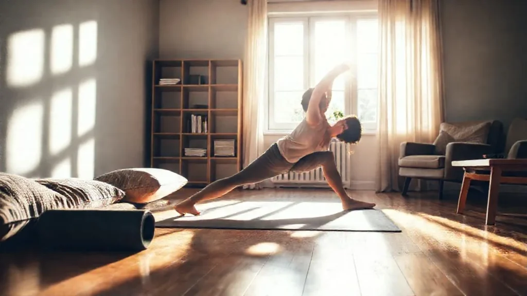 Luz suave ilumina un espacio sereno