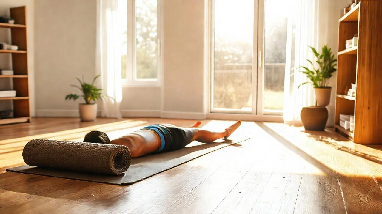 Luz natural ilumina un espacio fitness