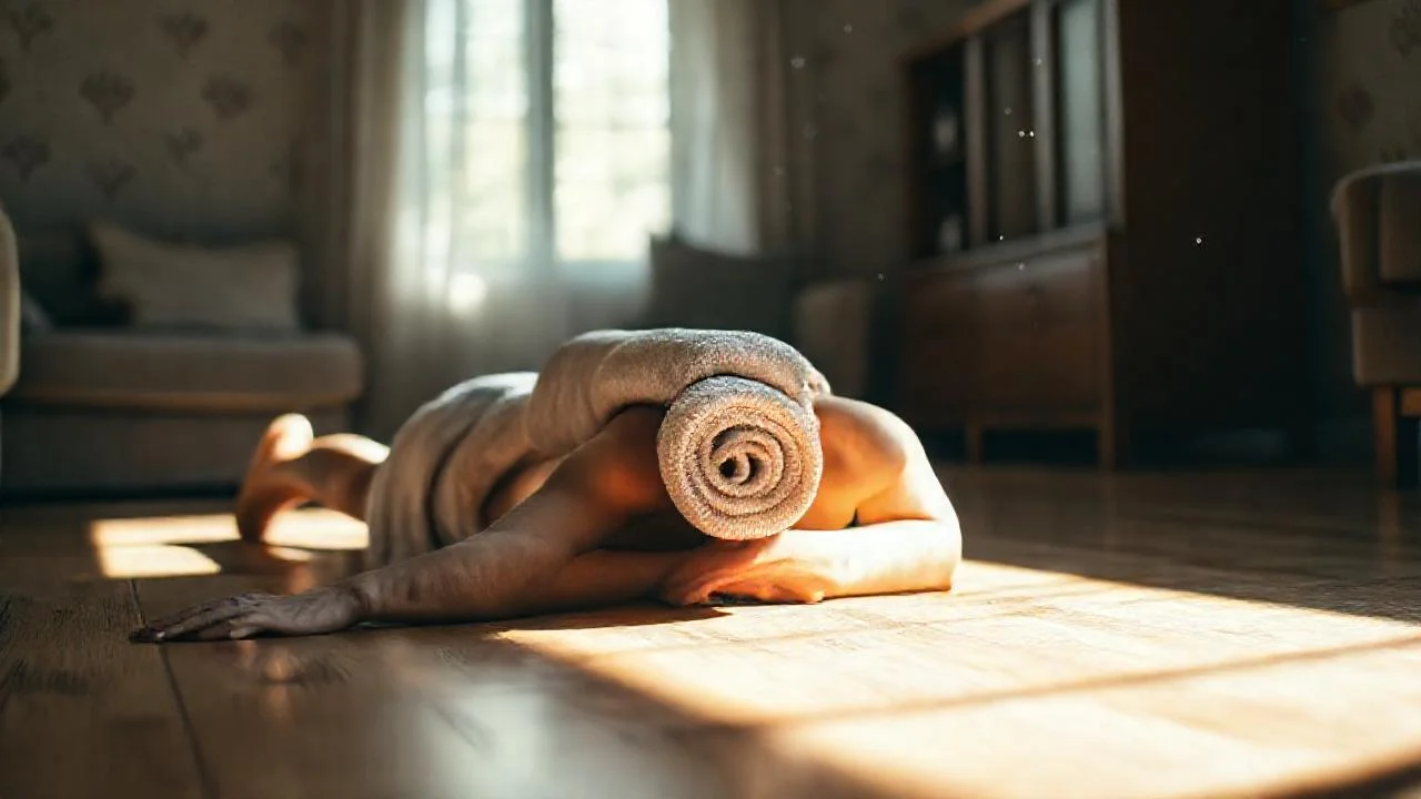 Luz suave, quietud, preparación en madera