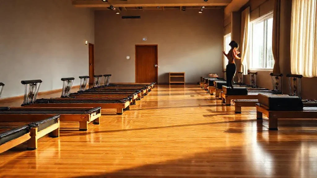 Estudio silencioso, luz natural y movimiento