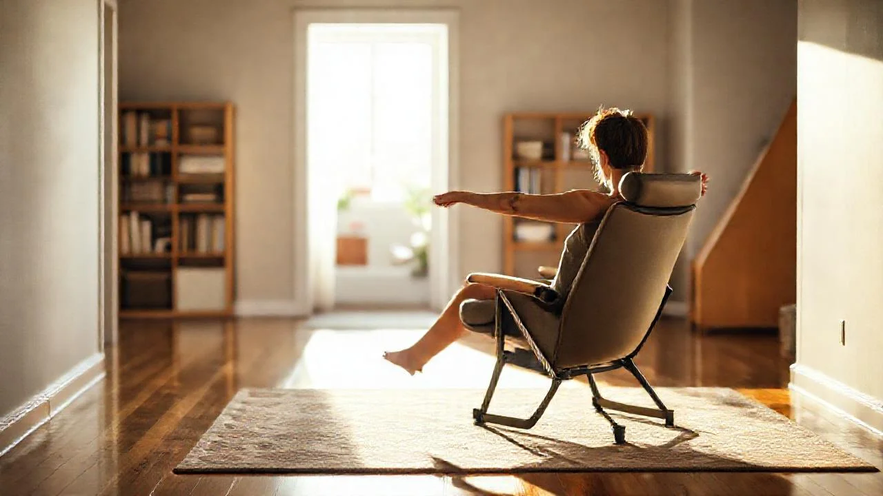 Luz suave revela un espacio tranquilo