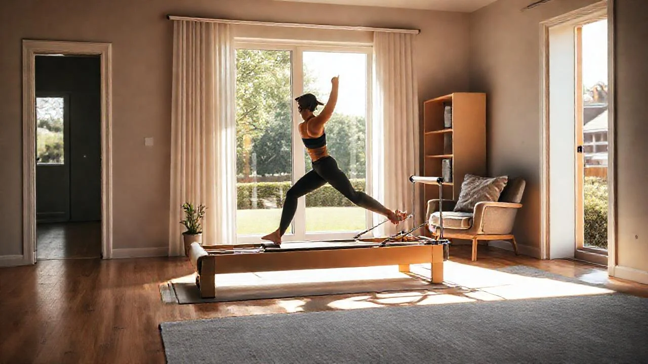 Luz cálida ilumina un salón moderno