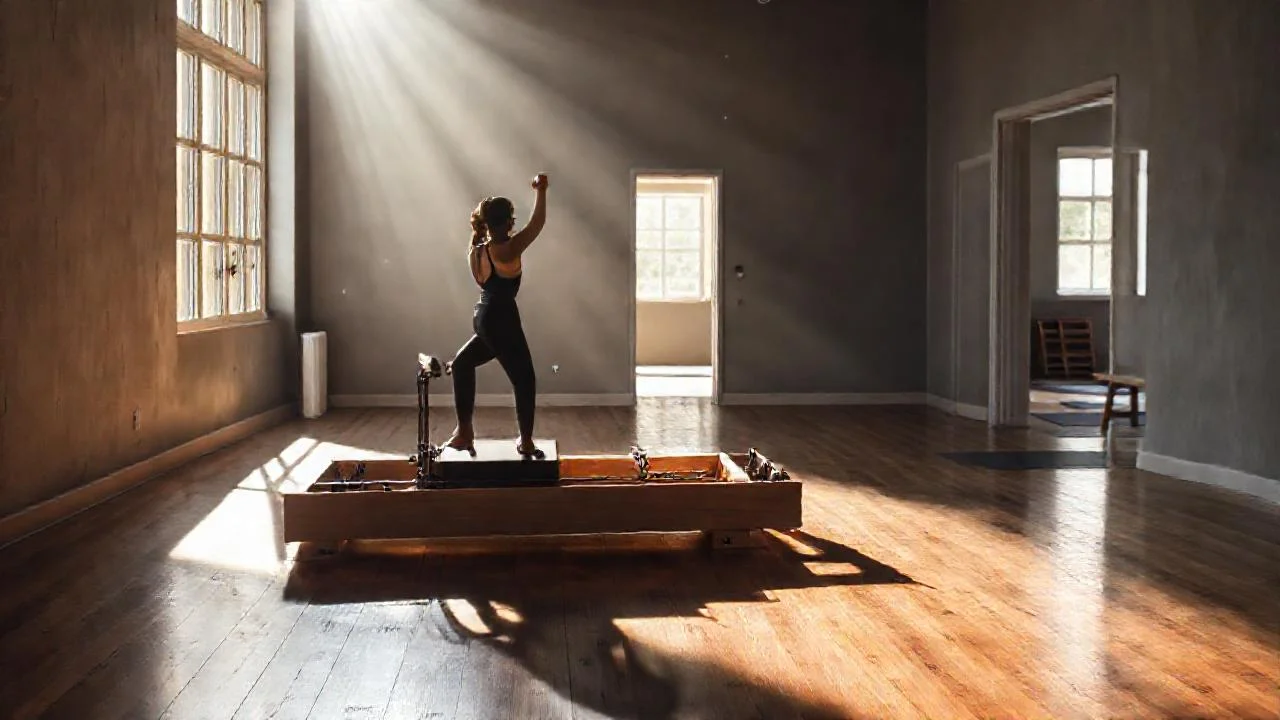 Luz natural ilumina un estudio tranquilo