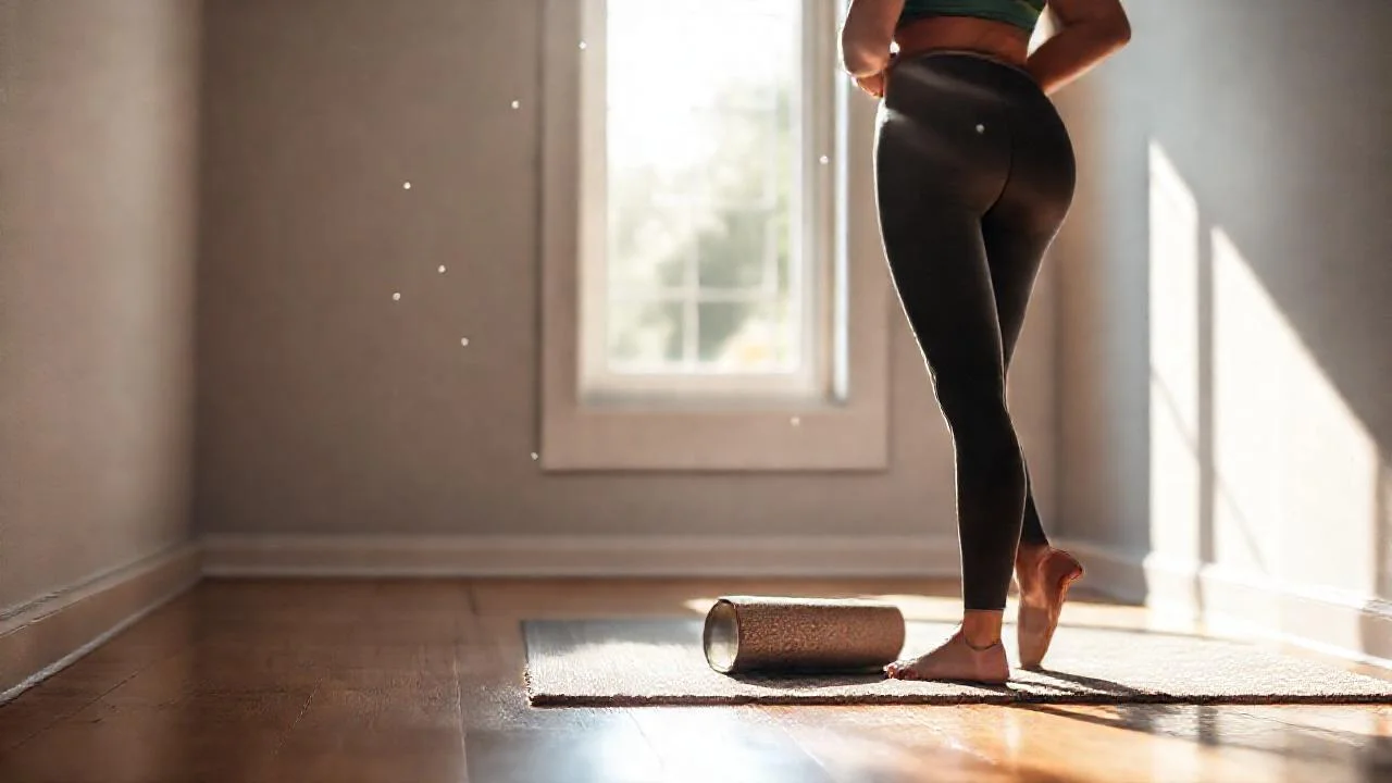 Luz suave ilumina una escena tranquila